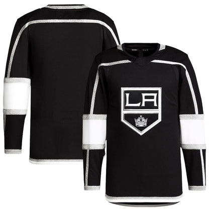 LA.Kings Home Primegreen Authentic Pro Blank Jersey Black Stitched American Hockey Jerseys - Main View
