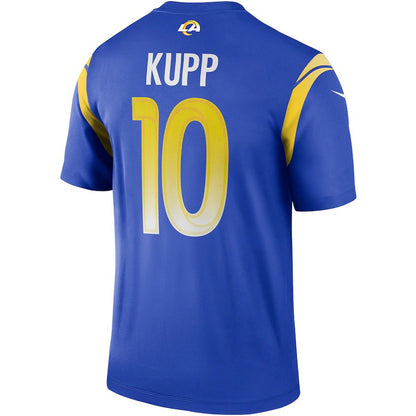 LA.Rams #10 Cooper Kupp Royal Legend Jersey Stitched American Football Jerseys - Main View