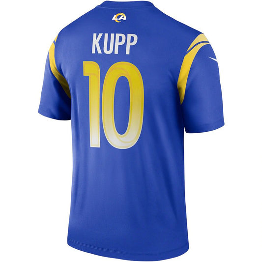 LA.Rams #10 Cooper Kupp Royal Legend Jersey Stitched American Football Jerseys - Main View