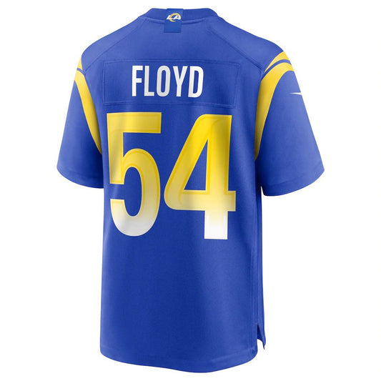 LA.Rams #54 Leonard Floyd Royal Game Jersey Stitched American Football Jerseys - Main View