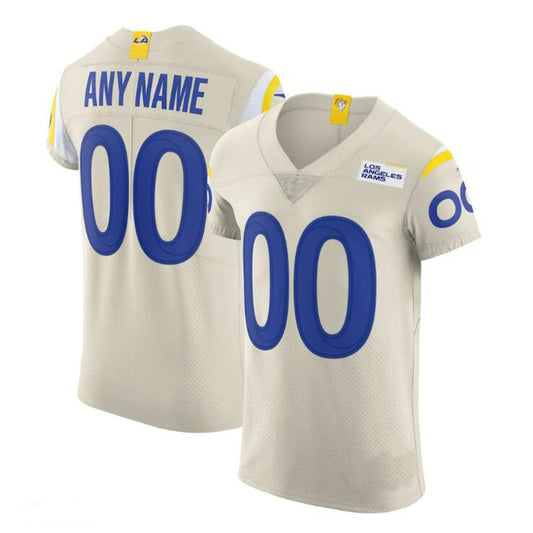 Custom LA.Rams Bone Vapor Elite Jersey American Stitched Jersey Football Jerseys - Main View