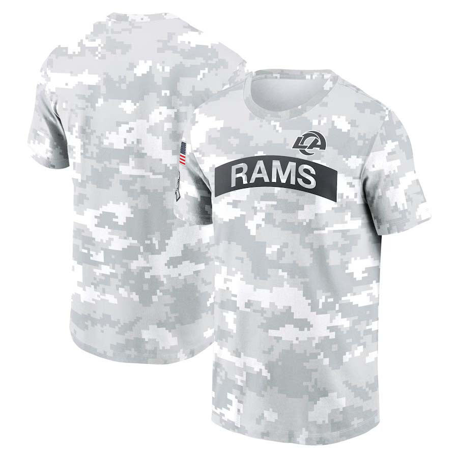 LA.Rams 2024 Salute To Service Club Pullover T-Shirt Birthday and Christmas gifts Stitched American Football Jerseys - Main View