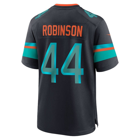 M.Dolphins #44 Chop Robinson 2025 Rivalries Collection Game Jersey - Pitch Blue Stitched American Football Jerseys - Main View