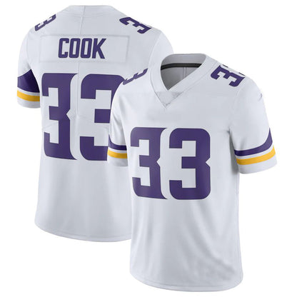 MN.Vikings #33 Dalvin Cook White Vapor Untouchable Limited Jersey Stitched American Football Jerseys - Main View