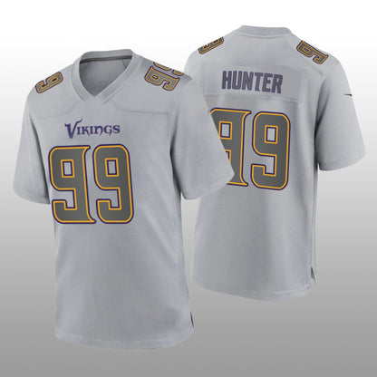 MN.Vikings #99 Danielle Hunter Gray Atmosphere Game Jersey Stitched American Football Jerseys - Main View