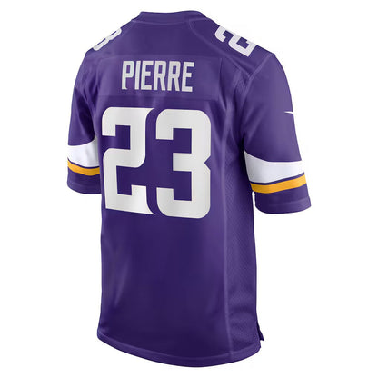 MN.Vikings #23 James Pierre Purple Team Game Stitched American Football Jerseys - Main View