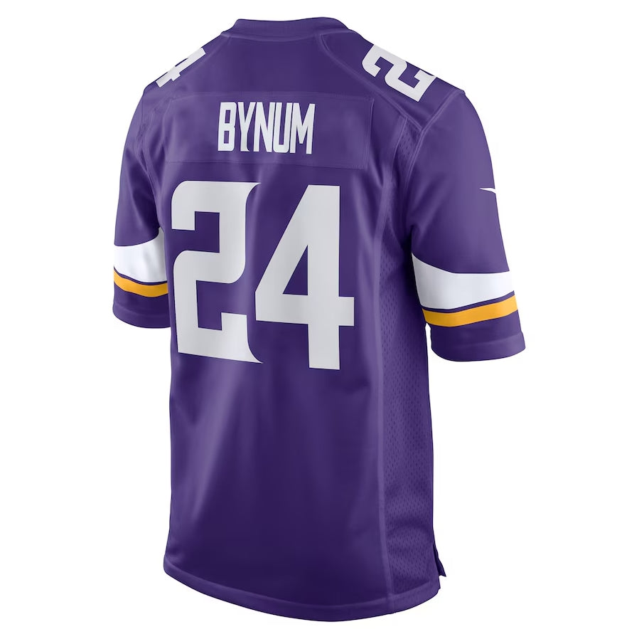 MN.Vikings #24 Camryn Bynum Purple Player Game Stitched American Football Jerseys - Main View