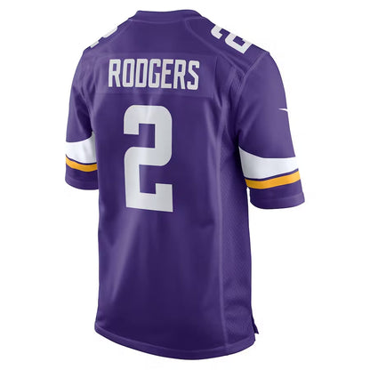 MN.Vikings #2 Isaiah Rodgers Purple Team Game Stitched American Football Jerseys - Main View