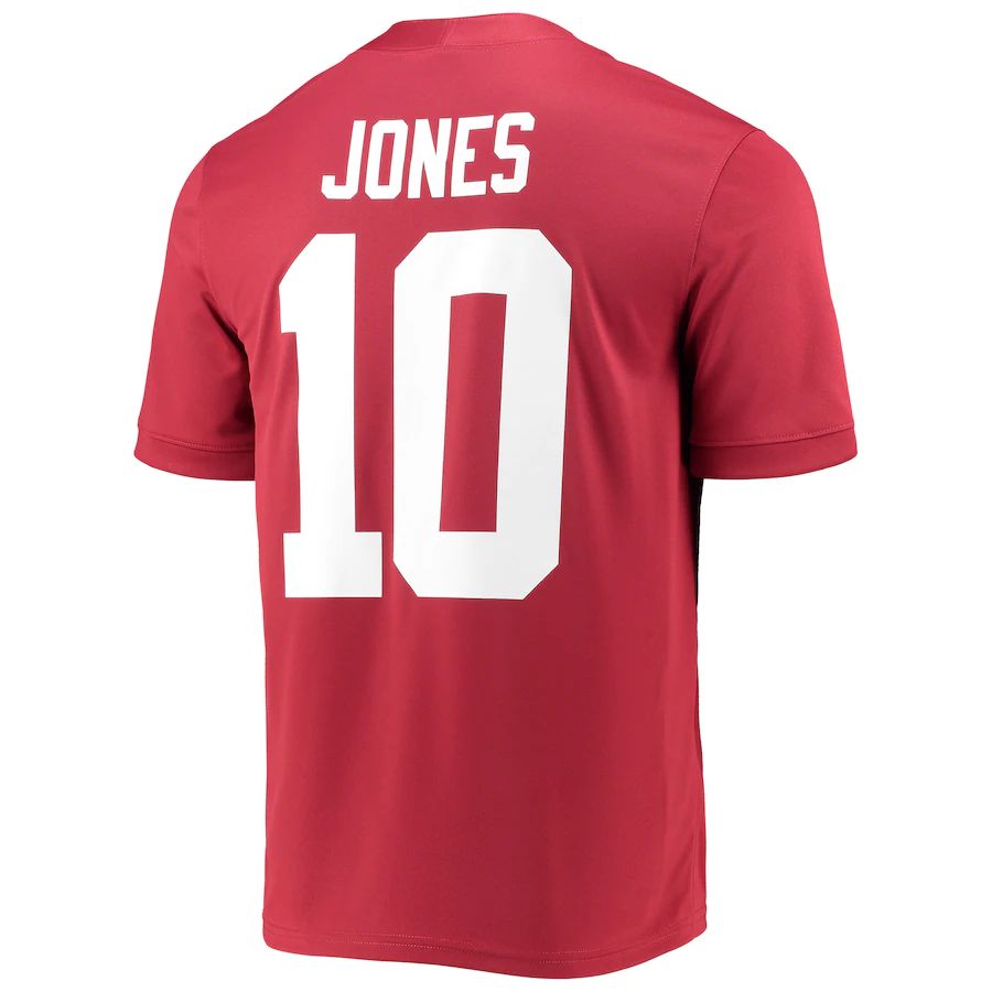 A.Crimson Tide #10 Mac Jones 2021 Draft Class Game Jersey Stitched American College Jerseys - Main View