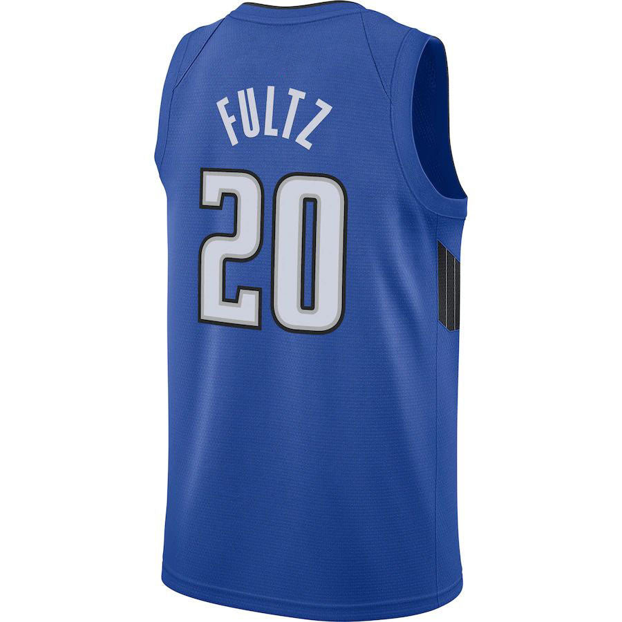 O.Magic #20 Markelle Fultz Jordan Brand 2020-21 Swingman Jersey Statement Edition Royal Stitched American Basketball Jersey - Main View