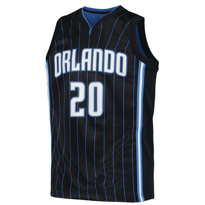 O.Magic #20 Markelle Fultz 2020-21 Swingman Jersey Black Icon Edition Stitched American Basketball Jersey - Main View