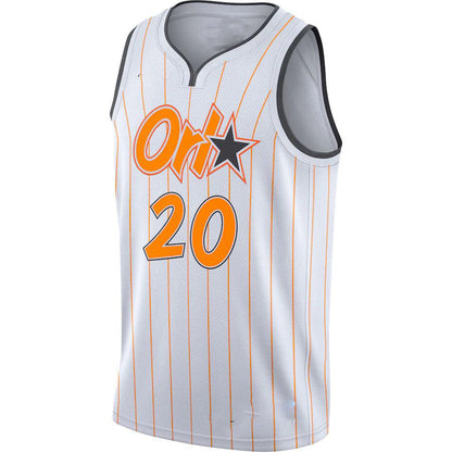 O.Magic #20 Markelle Fultz 2020-21 Swingman Jersey City Edition White Stitched American Basketball Jersey - Main View