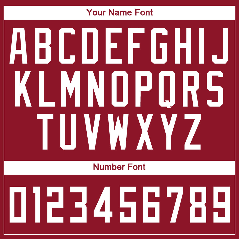 Custom Maroon White Round Neck Basketball Uniform Jersey view 4