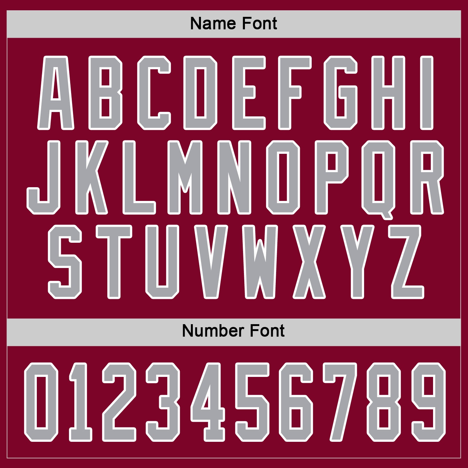 Custom Maroon Gray-White Hockey Jersey view 4