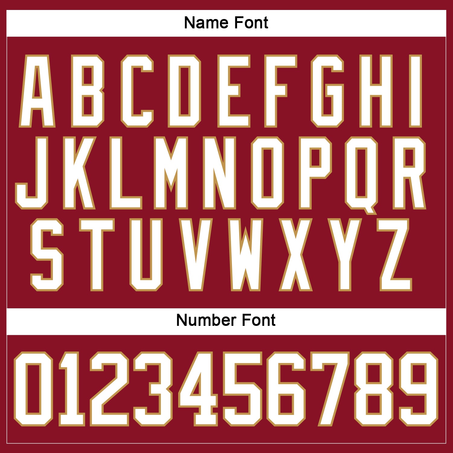 Custom Maroon White-Old Gold Hockey Lace Neck Jersey view 5