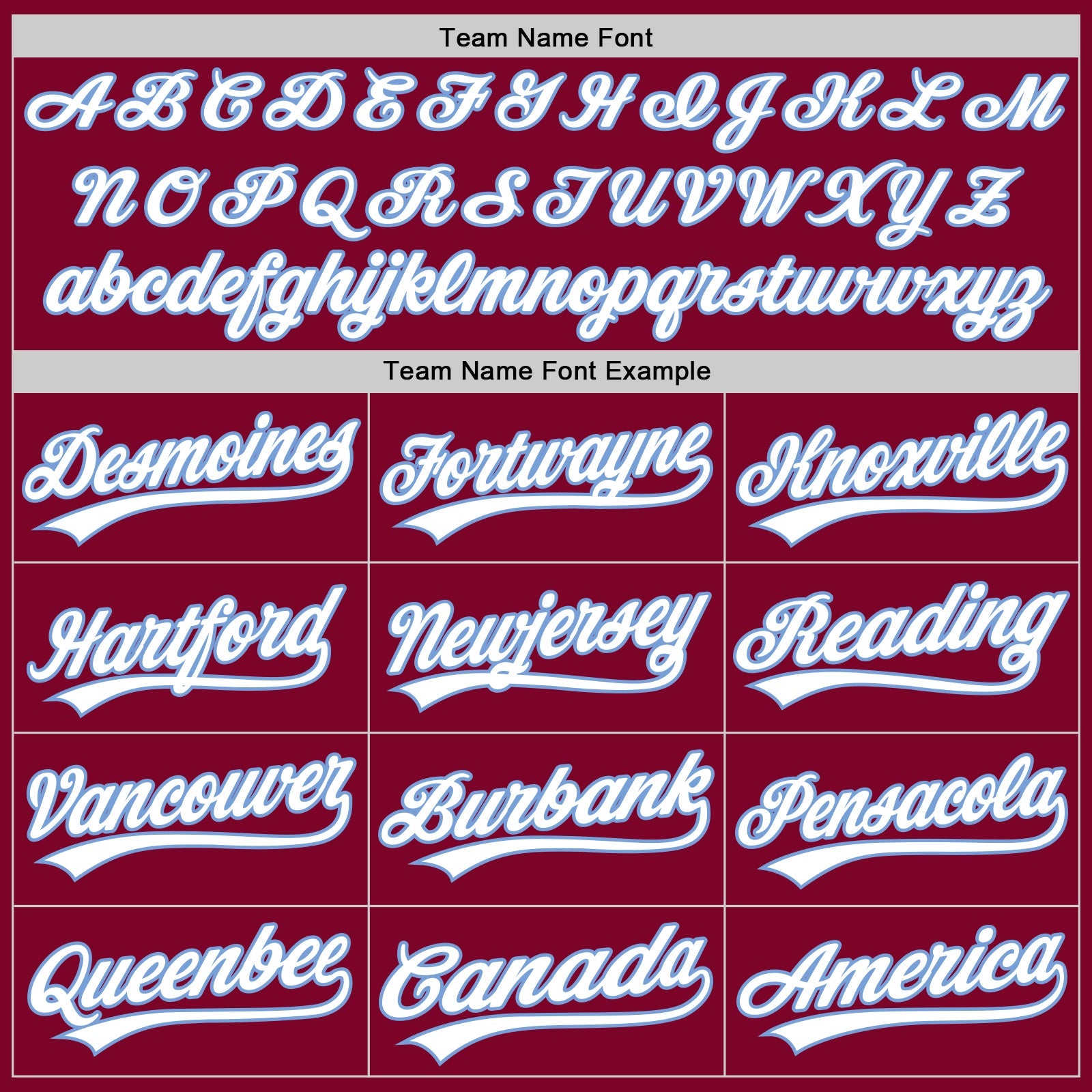 Custom Maroon White-Light Blue Authentic Throwback Baseball Jersey view 4
