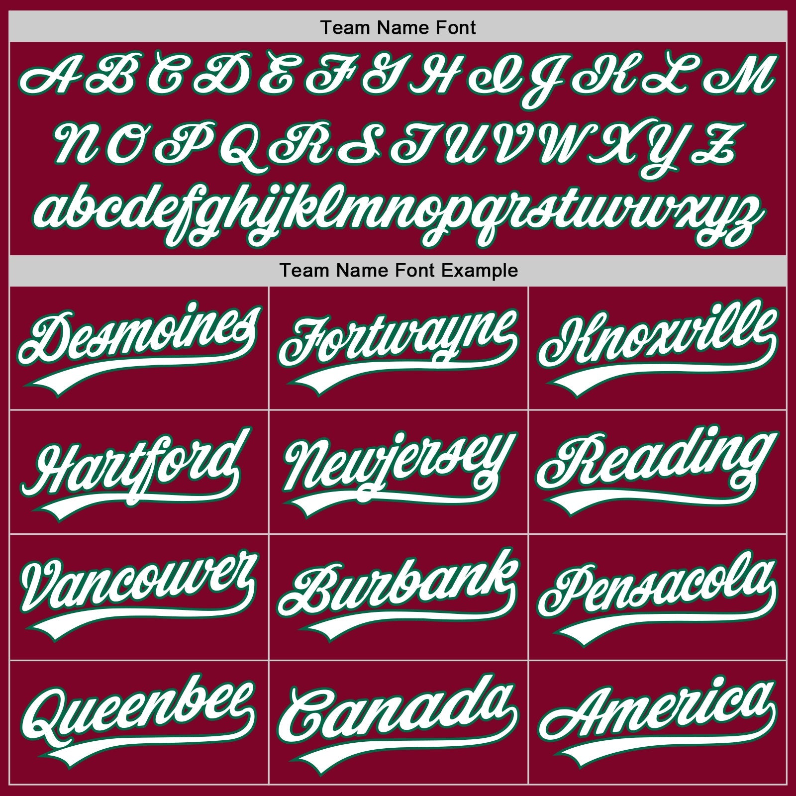 Custom Maroon White-Kelly Green Authentic Throwback Baseball Jersey view 4