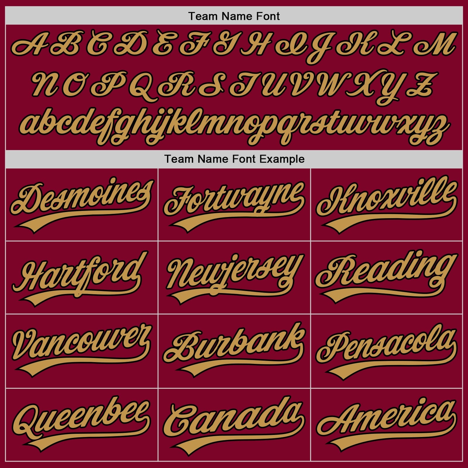 Custom Maroon Black-Old Gold Authentic Throwback Baseball Jersey view 4