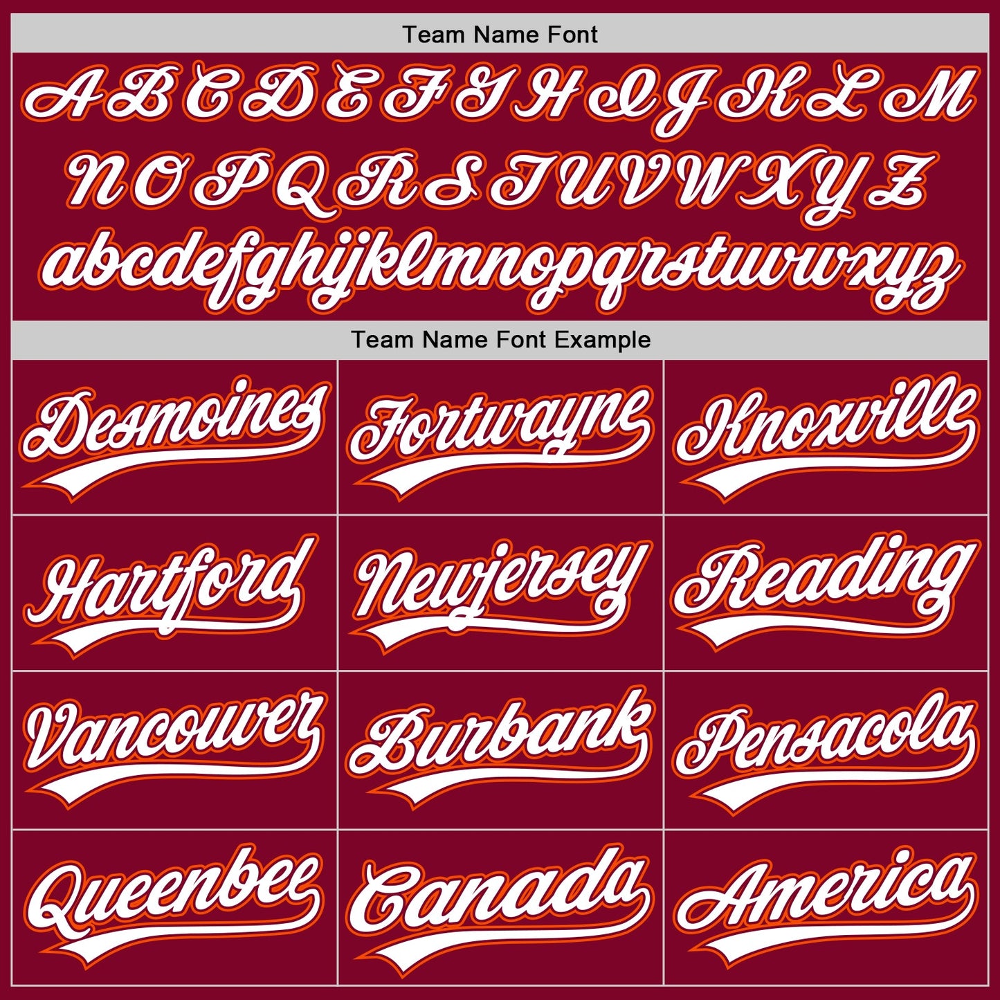 Custom Maroon White-Orange Authentic Throwback Baseball Jersey view 4