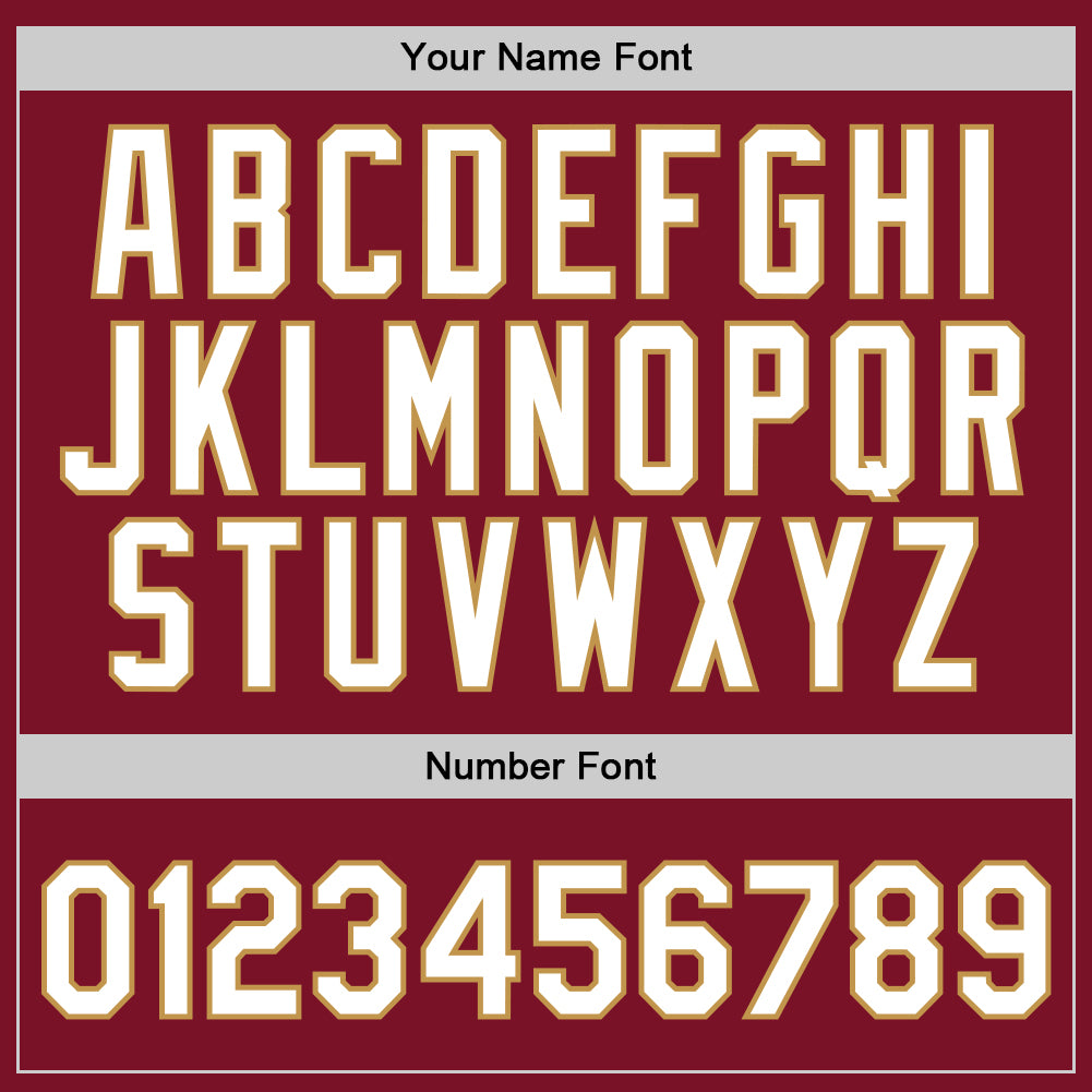 Custom Maroon Old Gold-Black Authentic Throwback Basketball Jersey view 4