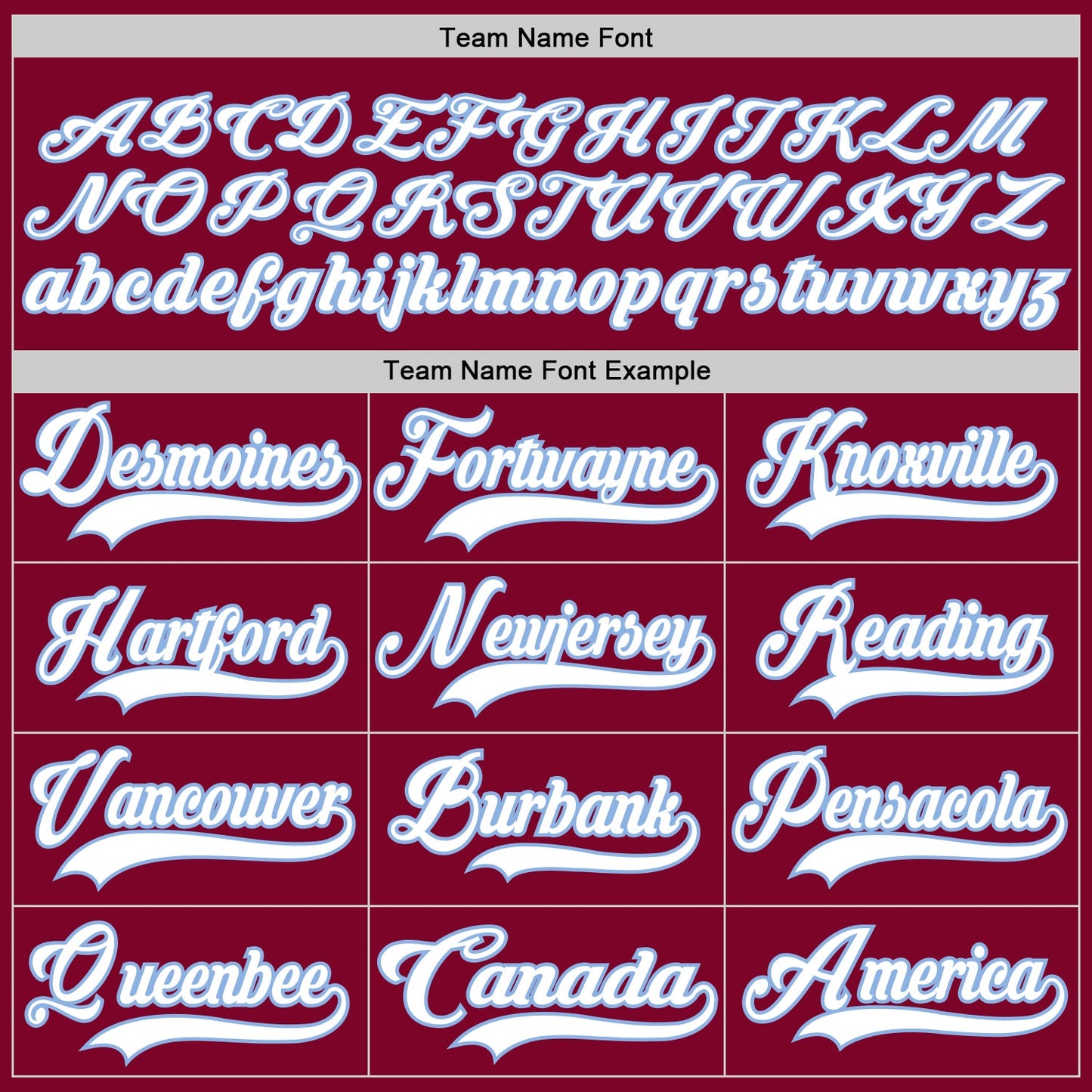 Custom Maroon White-Light Blue Hockey Lace Neck Jersey view 4