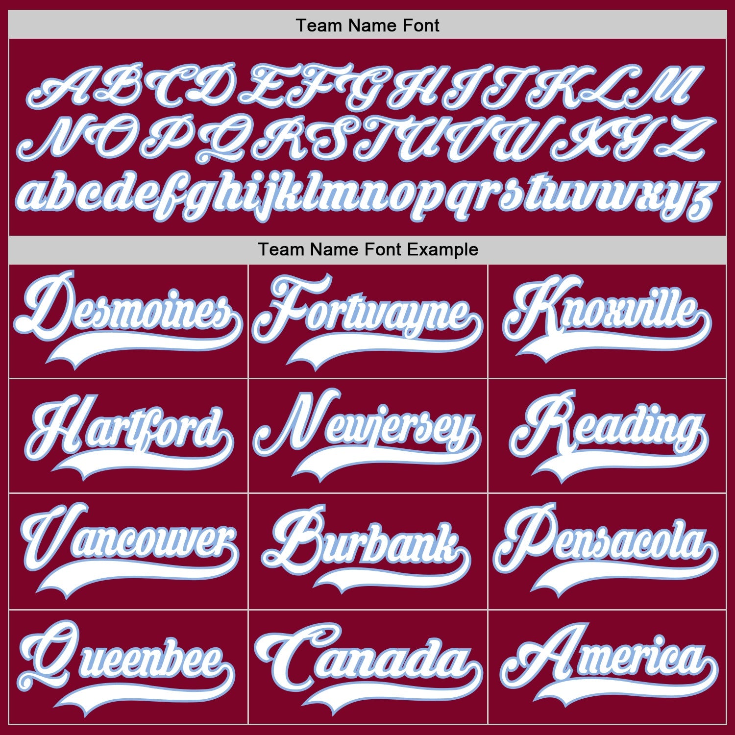 Custom Maroon White-Light Blue Hockey Lace Neck Jersey view 4