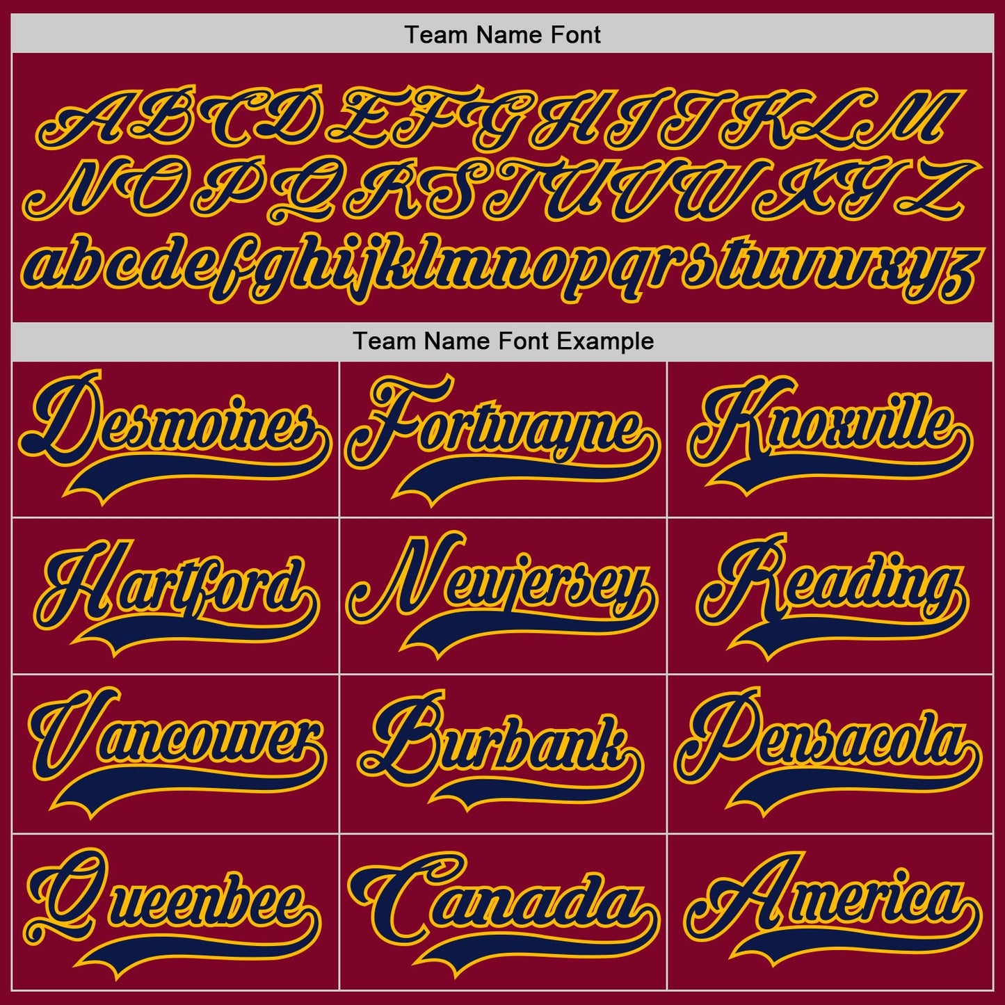 Custom Maroon Navy-Gold Hockey Lace Neck Jersey view 4