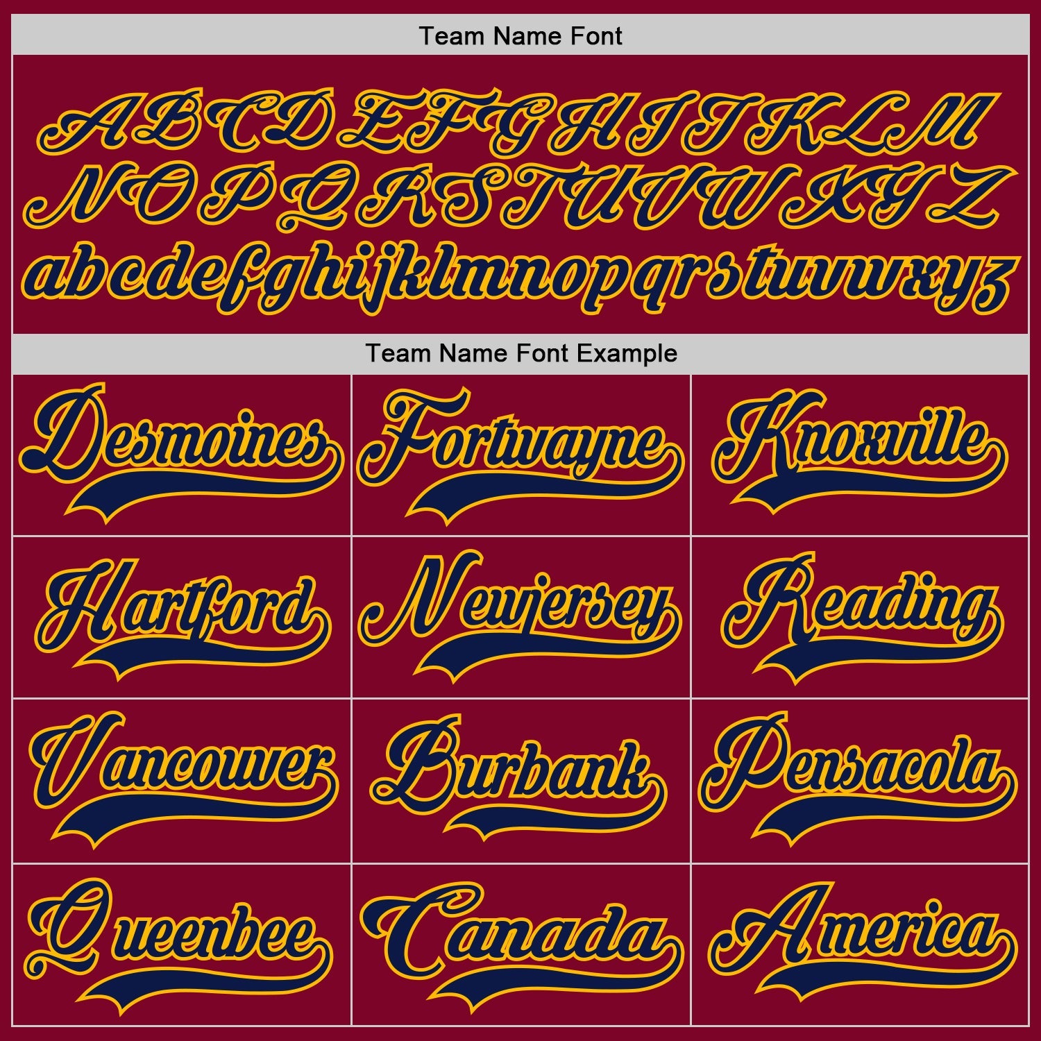 Custom Maroon Navy-Gold Hockey Lace Neck Jersey view 4