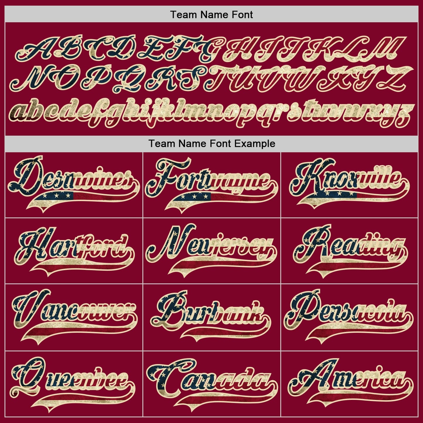 Custom Maroon Vintage USA Flag Cream-Black Hockey Lace Neck Jersey view 4