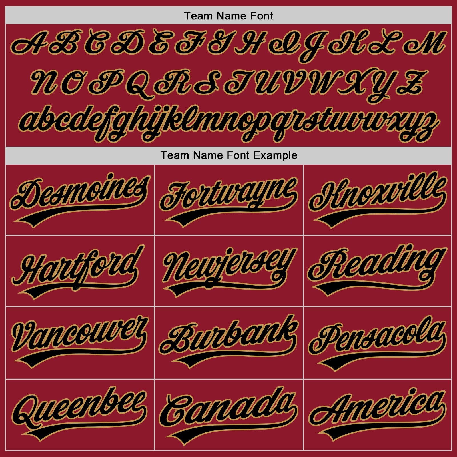 Custom Maroon Black-Old Gold Authentic Throwback Baseball Jersey view 4