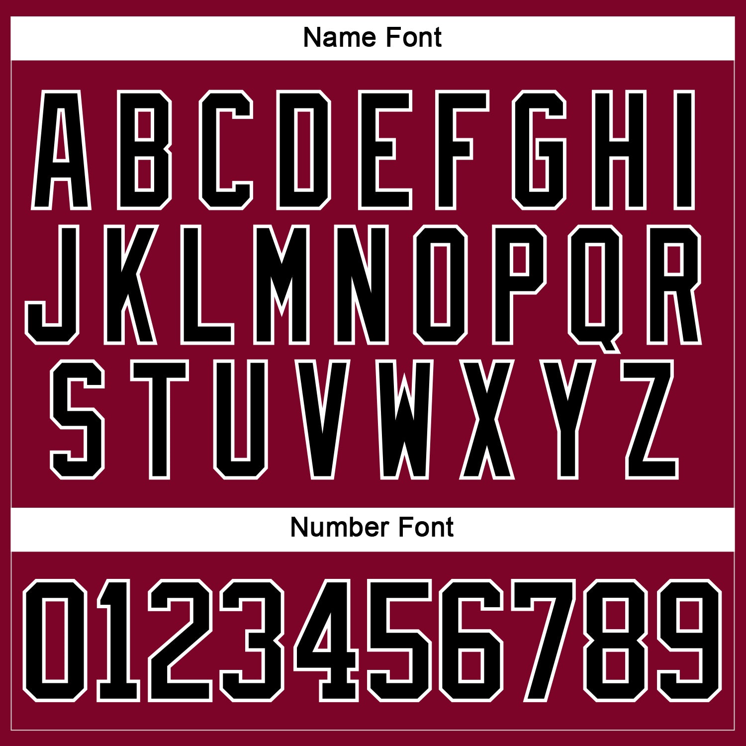 Custom Maroon Black-White Hockey Jersey view 5