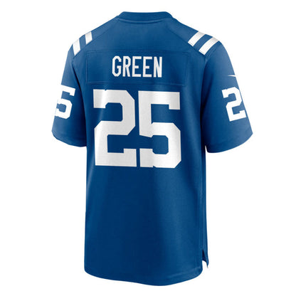 IN.Colts #25 Marshay Green Royai 30th Player Game Jersey Stitched American Football Jerseys - Main View