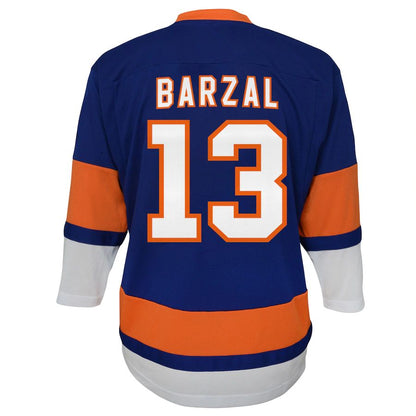 NY.Islanders #13 Mathew Barzal Preschool Home Replica Player Jersey Royal Stitched American Hockey Jerseys - Main View
