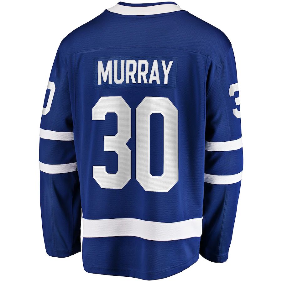 T.Maple Leafs #30 Matt Murray Fanatics Branded Home Breakaway Player Jersey Blue Stitched American Hockey Jerseys - Main View