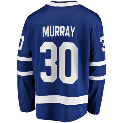 T.Maple Leafs #30 Matt Murray Fanatics Branded Home Breakaway Player Jersey Blue Stitched American Hockey Jerseys - Main View