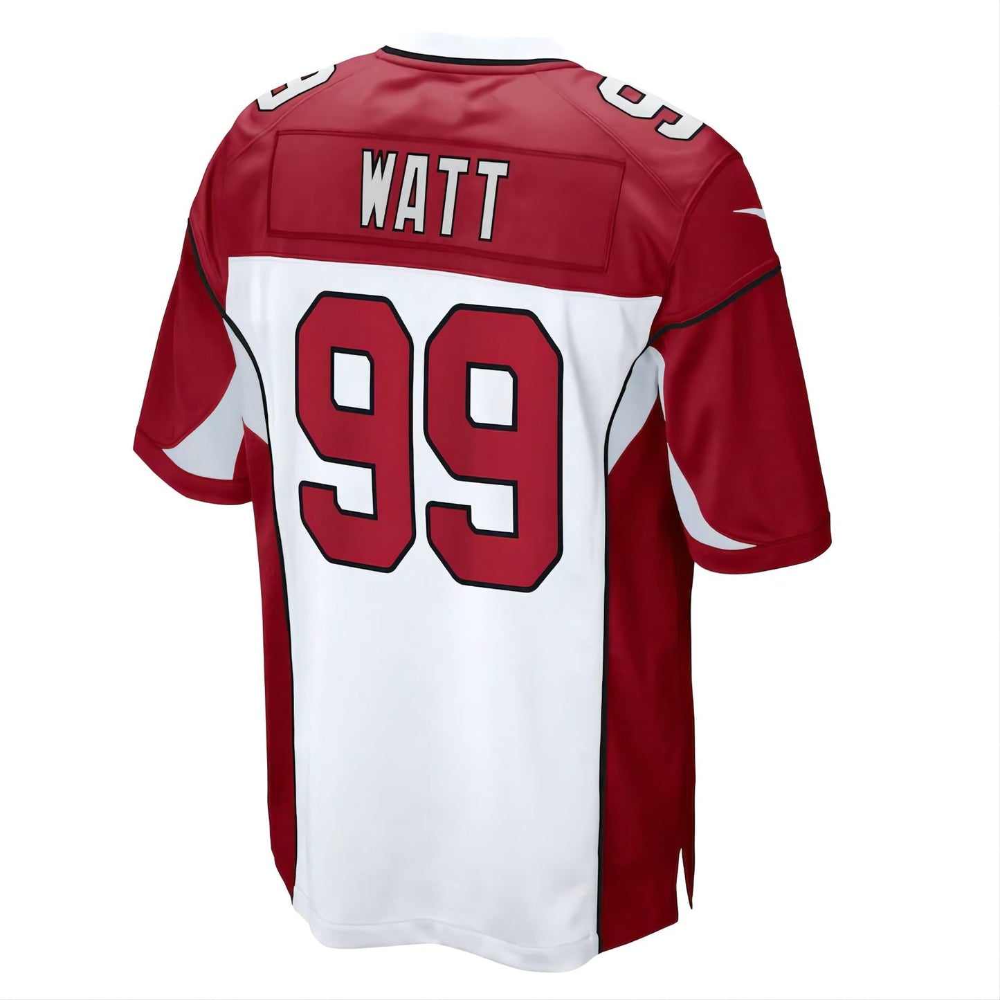 A.Cardinals #99 J.J. Watt White Game Jersey Stitched American Football Jerseys - Main View