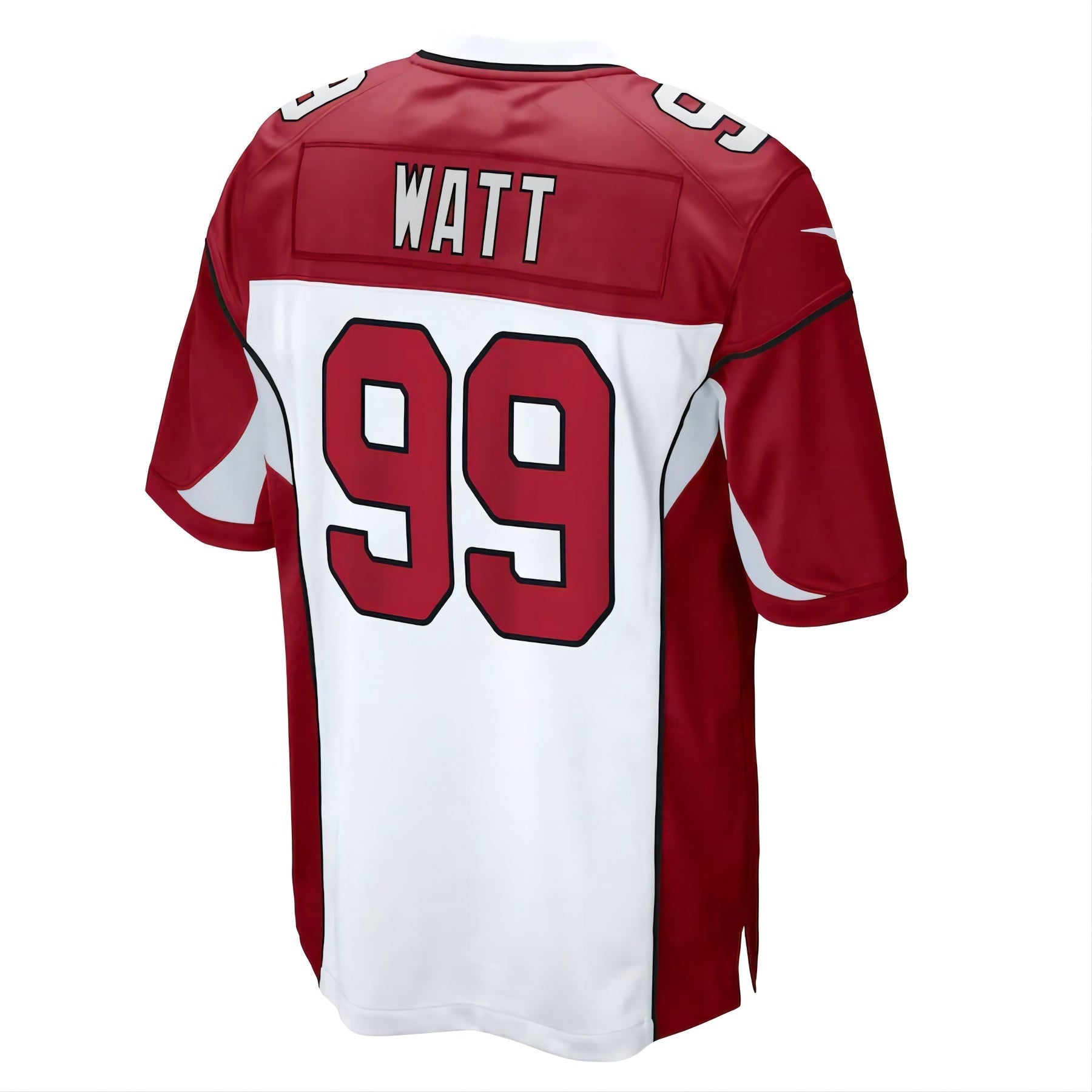 A.Cardinals #99 J.J. Watt White Game Jersey Stitched American Football Jerseys - Main View