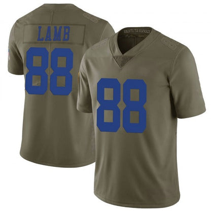 Men's # 88 CeeDee Lamb D.Cowboy Limited Stitched jerseys view 2