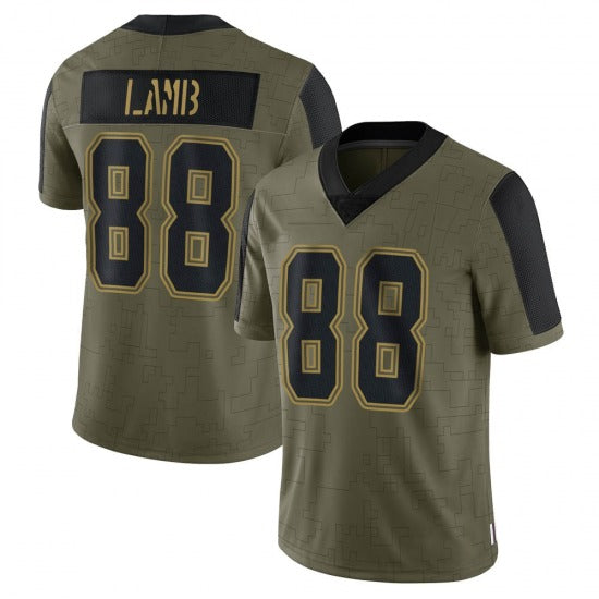 Men's # 88 CeeDee Lamb D.Cowboy Limited Stitched jerseys view 6