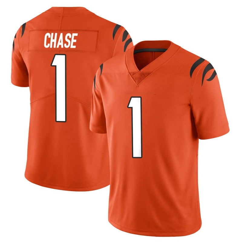 Men's #1 Ja'Marr Chase C.Bengal Limited Stitched Jerseys Football view 6
