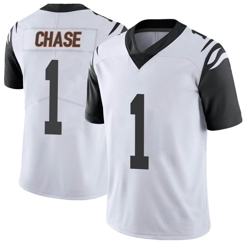 Men's #1 Ja'Marr Chase C.Bengal Limited Stitched Jerseys Football view 7