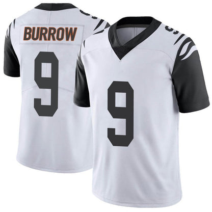 Men's #9 Joe Burrow C.Bengal Limited Stitched Jerseys Football view 8