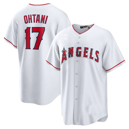 Los Angeles Angels #17 Shohei Ohtani White Home Replica Player Name Jersey Men Youth Women Baseball Jerseys - Main View