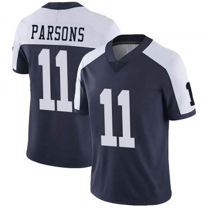 Mens Number 11 Micah Parsons D.Cowboy Limited Stitched Jerseys view 4