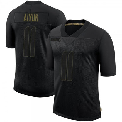 Men's #11 Brandon Aiyuk SF.49ers Limited Stitched Jerseys view 5
