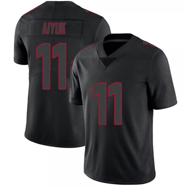 Men's #11 Brandon Aiyuk SF.49ers Limited Stitched Jerseys view 8