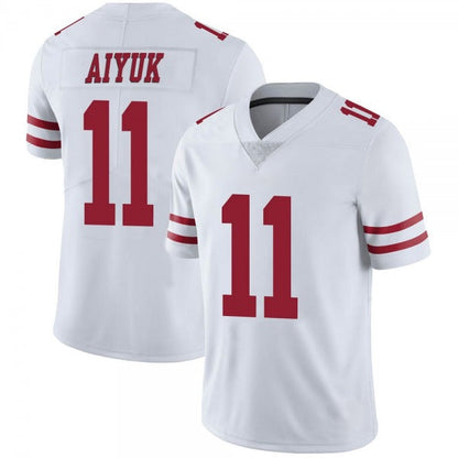 Men's #11 Brandon Aiyuk SF.49ers Limited Stitched Jerseys view 10