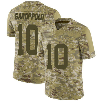 Men's #10 Jimmy Garoppolo SF.49ers Limited Stitched Jerseys view 7