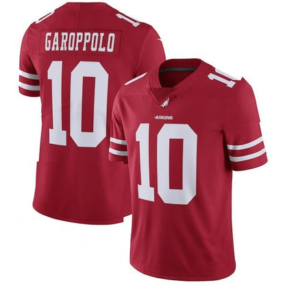 Men's #10 Jimmy Garoppolo SF.49ers Limited Stitched Jerseys view 13