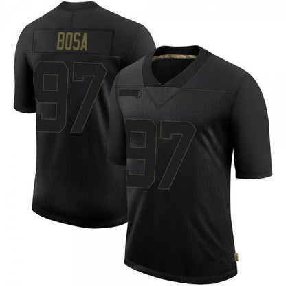 Men's #97 Nick Bosa San Francisco 49ers Limited Stitched Jerseys view 5